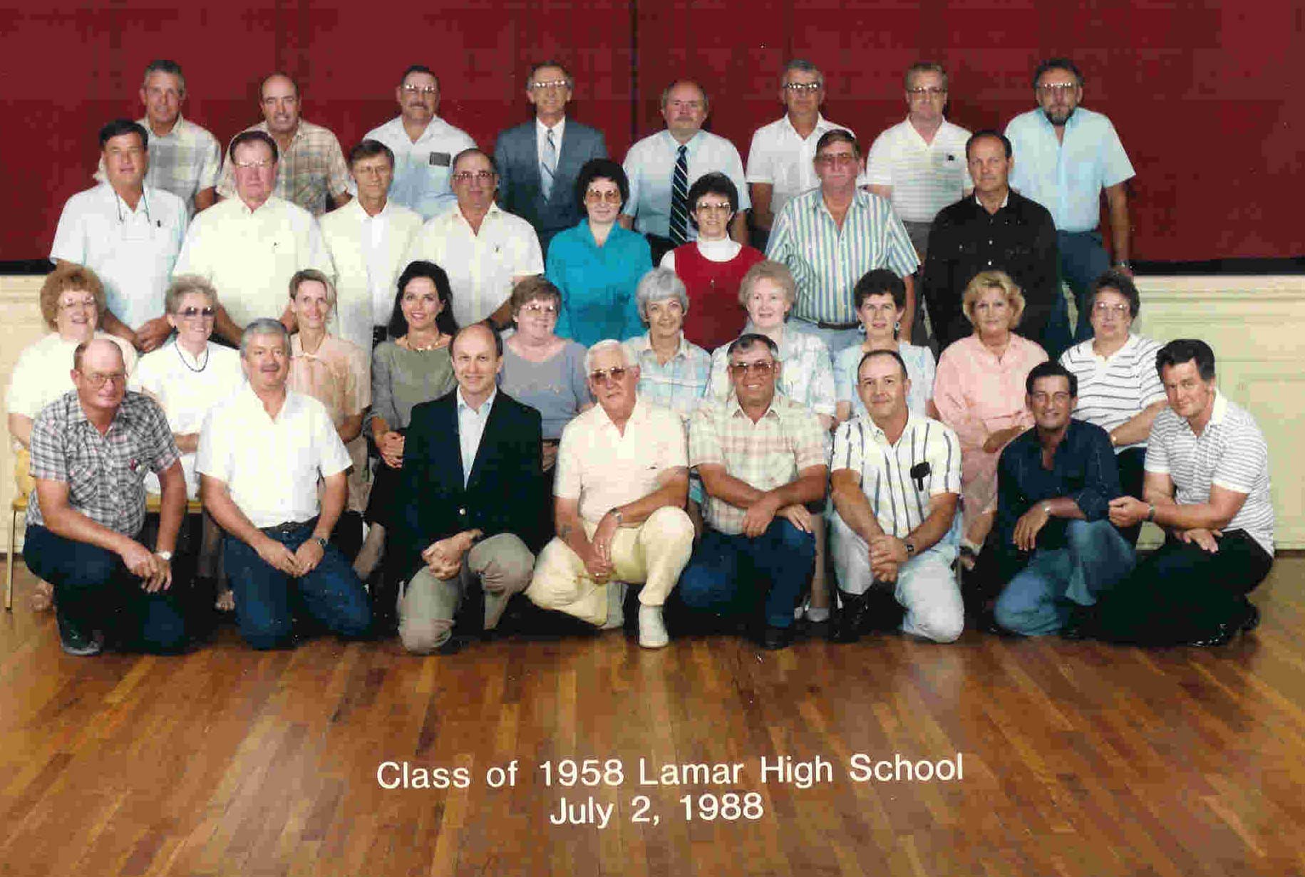 Old Photos Of Lamar Class Photos